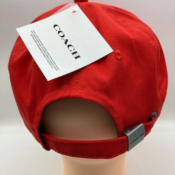 NWT Coach Women’s Embroidered Baseball Hat - Picture 4 of 9